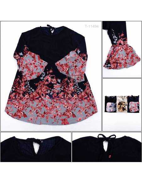 Atasan Tunik Cewek Lengan Panjang Harajuku All Size