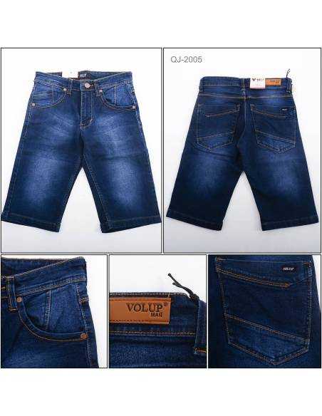 Celana Pendek Jeans Cowok Reguler Volup 30-33