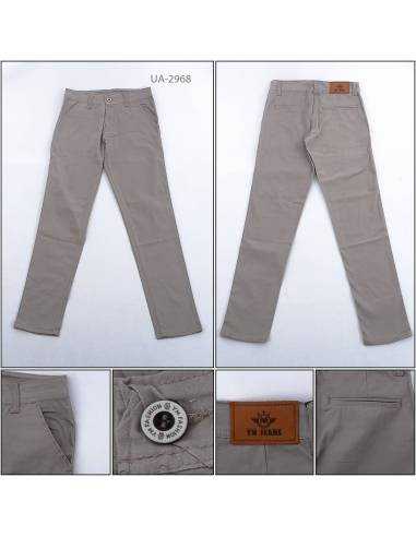 Celana Panjang Katun Slim Fit Cowok YM 33 - 36