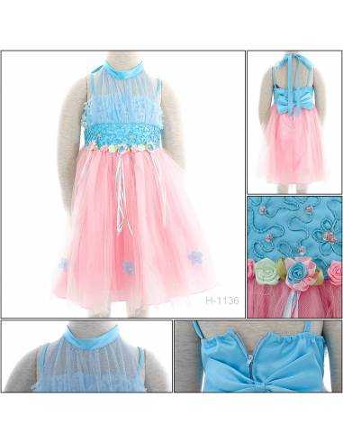Gaun Pesta Anak Cewek/Clothes Party Dress Biru...