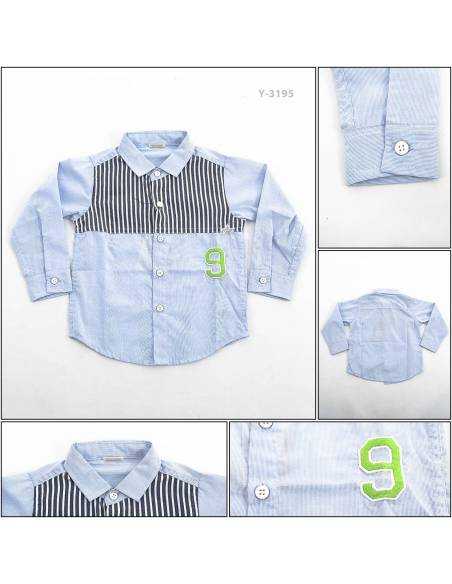 Kemeja Anak Cowok Lengan Panjang Hw & gw 5-13