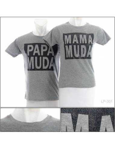 Kaos Oblong Couple Lengan Pendek Mit All Size