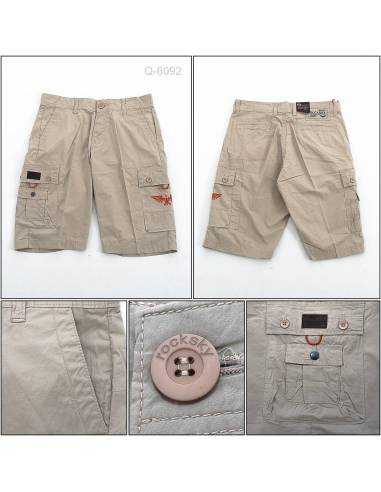 Celana Pendek Gargo Cowok Abu Muda Rock Sky 30-34