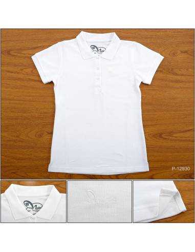 Kaos Kerah Cewek Lengan Pendek Mamm S-XL