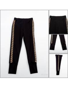 Celana Panjang/Legging Panjang Scuba Cewek Hitam Grace