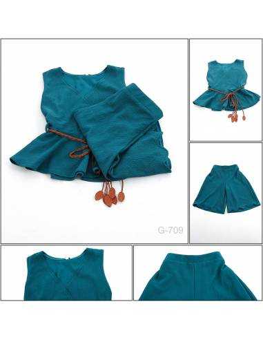 Setelan Anak Cewek/Children Clothes Zaza Hijau Tua