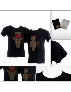 Kaos Oblong Couple Lengan Pendek Lunix All Size