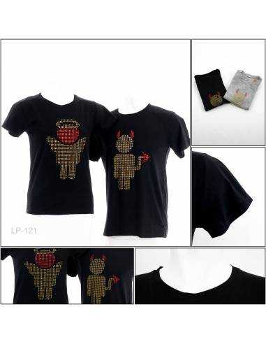 Kaos Oblong Couple Lengan Pendek Lunix All Size