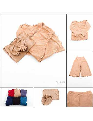 Setelan Muslim/One Set Muslim Anak Cewek Zaza 3-7