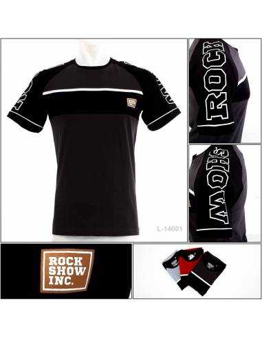 Kaos Oblong Cowok Lengan Pendek Rock Show L-XL