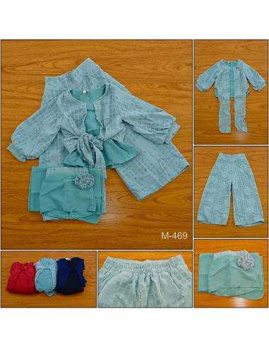 Setelan Baju Muslim/One Set Muslim Anak Cewek...