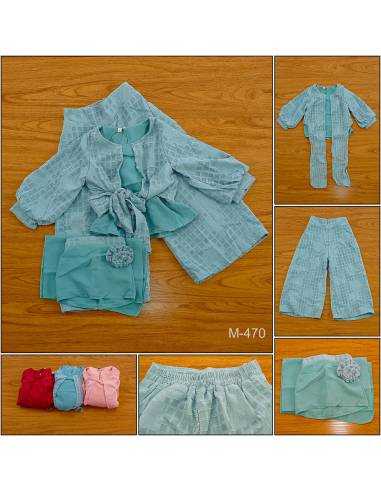 Setelan Baju Muslim/One Set Muslim Anak Cewek...