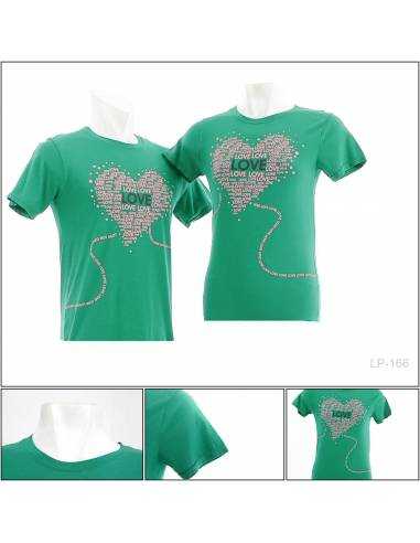 Kaos Oblong Couple Lengan Pendek Lunix All Size