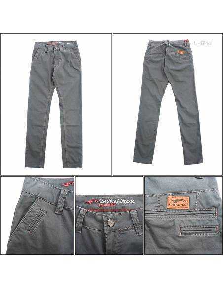 Celana Panjang Jeans Stretch Cowok Skinny Cardinal 33-36