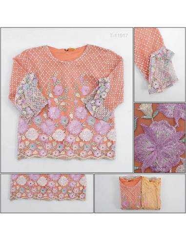 Atasan Brukat Cewek Lengan 3/4 GB XXXL