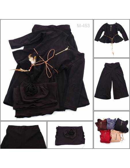 Setelan Baju Muslim/One Set Muslim Anak Cewek Zaza 3-7