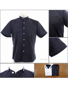 Kemeja Cowok Reguler Lengan Pendek Sail M-XL