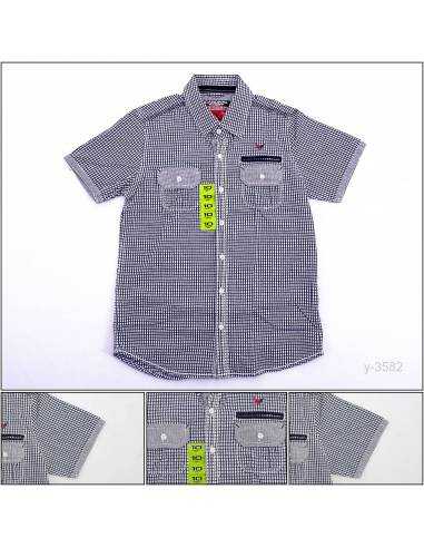 Kemeja Anak Cowok Lengan Pendek Cardinal 10-16