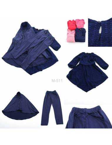 Setelan Baju Muslim/One Set Muslim Anak Cewek...