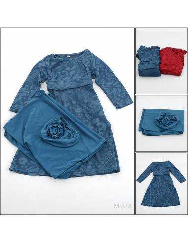Baju Muslim/Dress Muslim Anak Cewek Burton 9-11