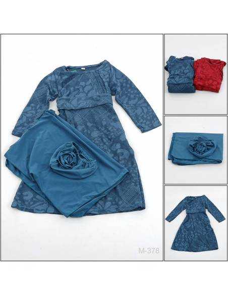 Baju Muslim/Dress Muslim Anak Cewek Burton 9-11