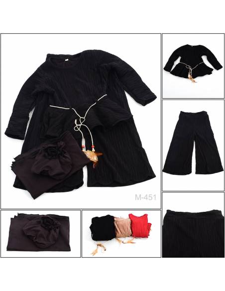 Setelan Muslim/One Set Muslim Anak Cewek Burton 5-7