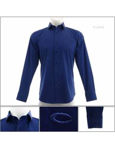 Kemeja Formal Cowok Slim Fit Lengan Panjang Cardinal M-XL
