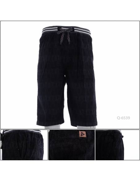 Celana Pendek Cowok Rib Kolor Hijau Tua Top Ten M-XL