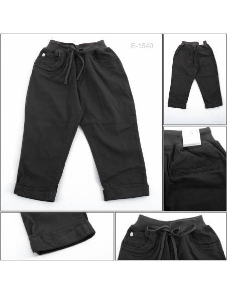 Shorts/Celana Pendek Cewek Rib Kolor 7/8 Red Up