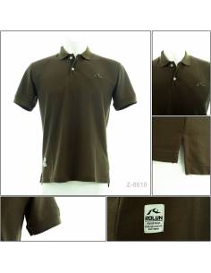 Kaos Kerah Cowok Polos Lengan Pendek Rolun M-XL
