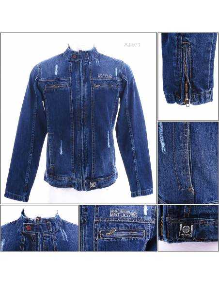 Jaket Jeans Cowok Mistitan M-XL