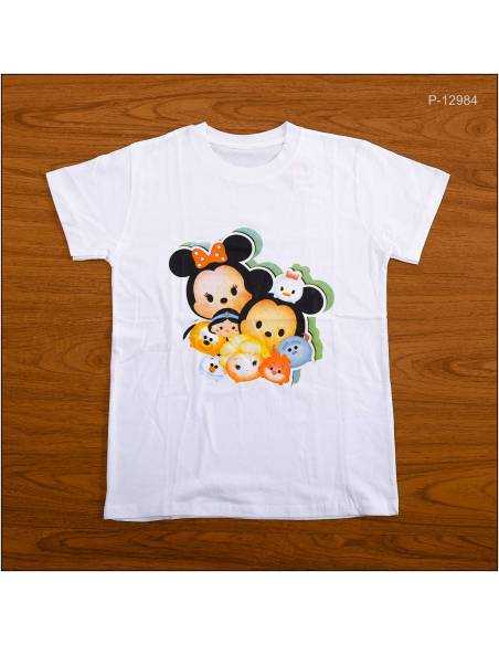 Kaos Oblong Cewek Lengan Pendek Popsy