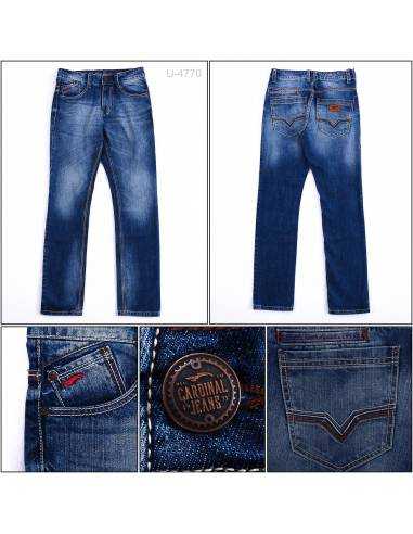Celana Panjang Jeans Slim Fit Cowok Cardinal 28-32