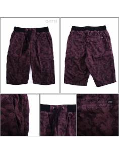 Celana Pendek Rib Kolor Abu Tua Arvada M-XL