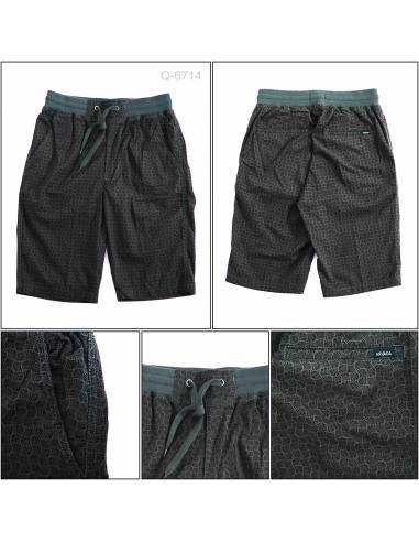 Celana Pendek Rib Kolor Hijau Tua Arvada M-XL