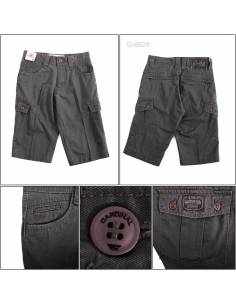 Celana Pendek Cowok Cargo Abu Tua Cardinal 27-32