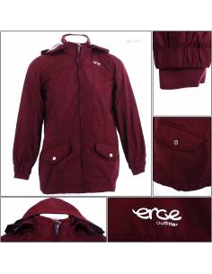 Jaket Parasit Cewek Merah Tua Erce M-XL