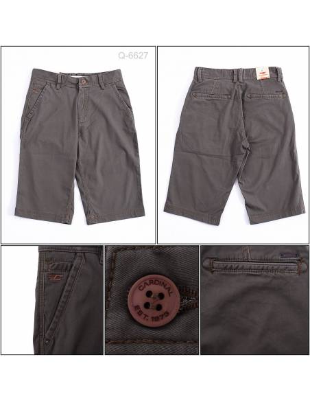 Celana Pendek Cowok Katun Abu-Abu Cardinal 27-31
