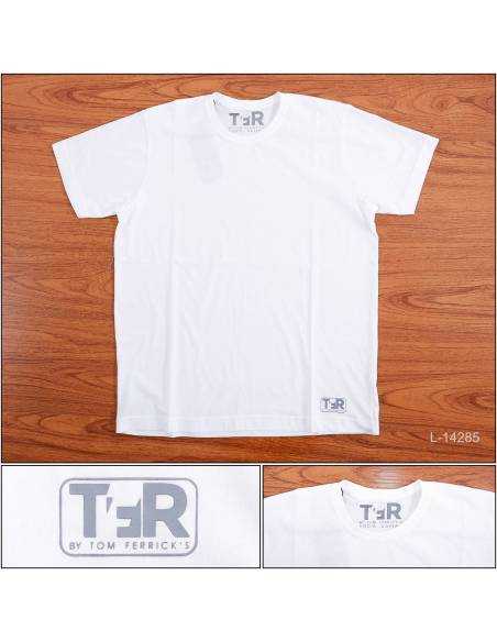 Kaos Oblong Cowok Polos Lengan Pendek Putih Tom Ferrick's