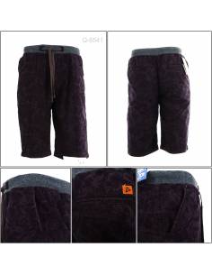 Celana Pendek Cowok Rib Kolor Abu Tua Top Ten M-XL