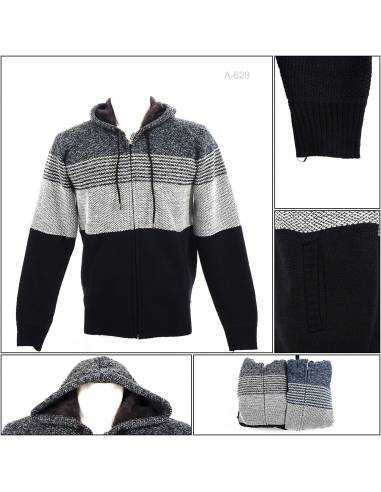 Jaket/Sweater Rajut Cowok/Cewek Alpheus L-3XL