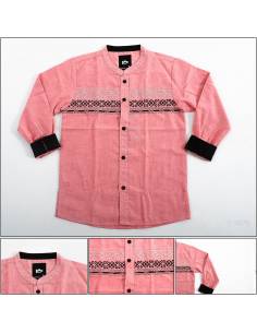 Kemeja Muslim Anak Cowok Lengan Panjang Benri 4-8