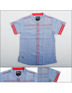 Kemeja Muslim Anak Cowok Lengan Pendek Benri 4-8