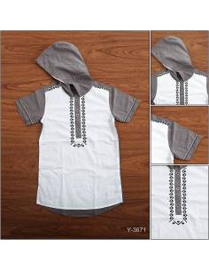 Kemeja Muslim Anak Cowok Lengan Pendek Benri 4-8