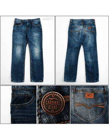 Celana Panjang Jeans Slim Fit Cowok Cardinal 33-36