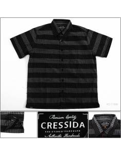 Kemeja Cowok Reguler Lengan Pendek Cressida M-XL