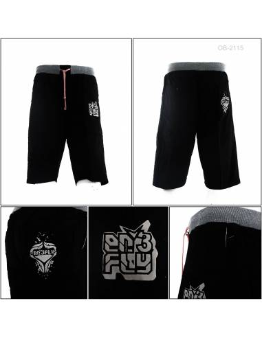 Celana Pendek Cowok Rib Kolor Spirit All Size