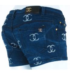 Celana Hotpants Cewek Jeans Chanel 2
