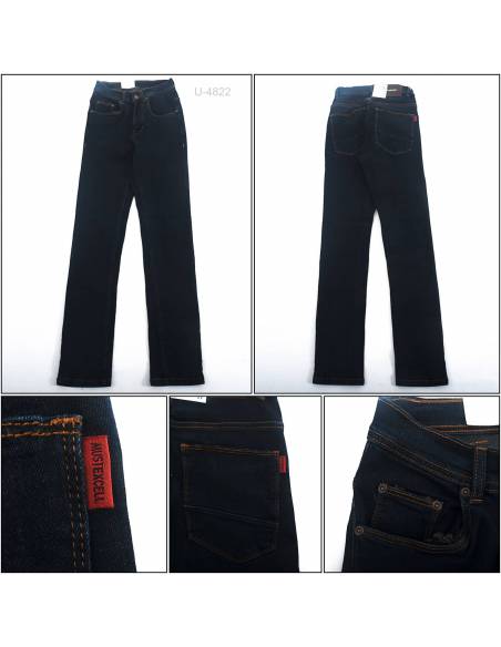 Celana Panjang Jeans Slim Fit Cowok Stretch Must Excell 33-40