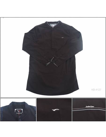 Kemeja Koko Cowok Lengan Panjang Cardinal M-XXL